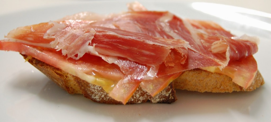 Ham Toast Taste Spain