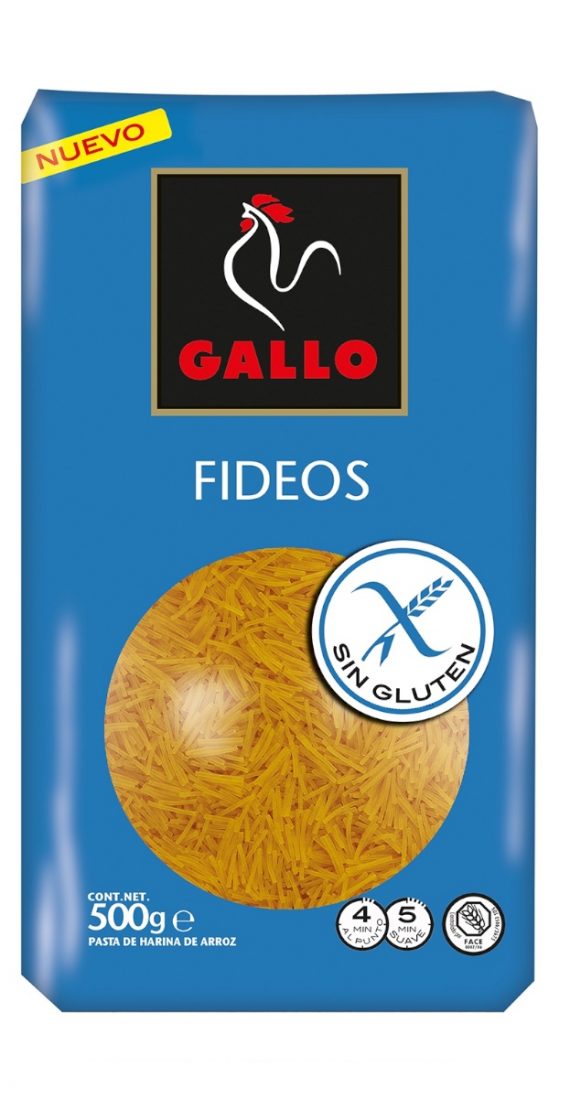 Fideos gluten free